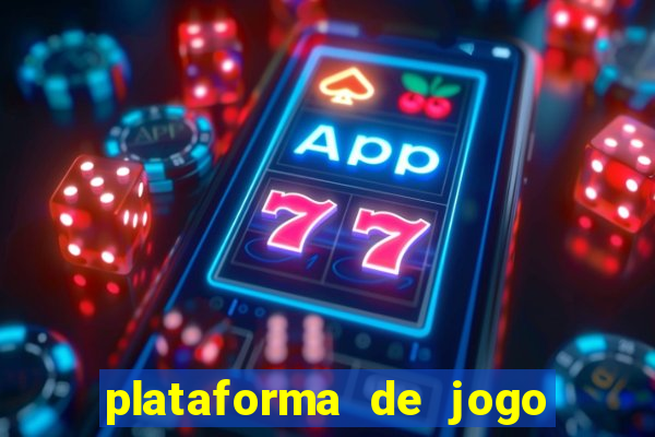 plataforma de jogo nova pagando